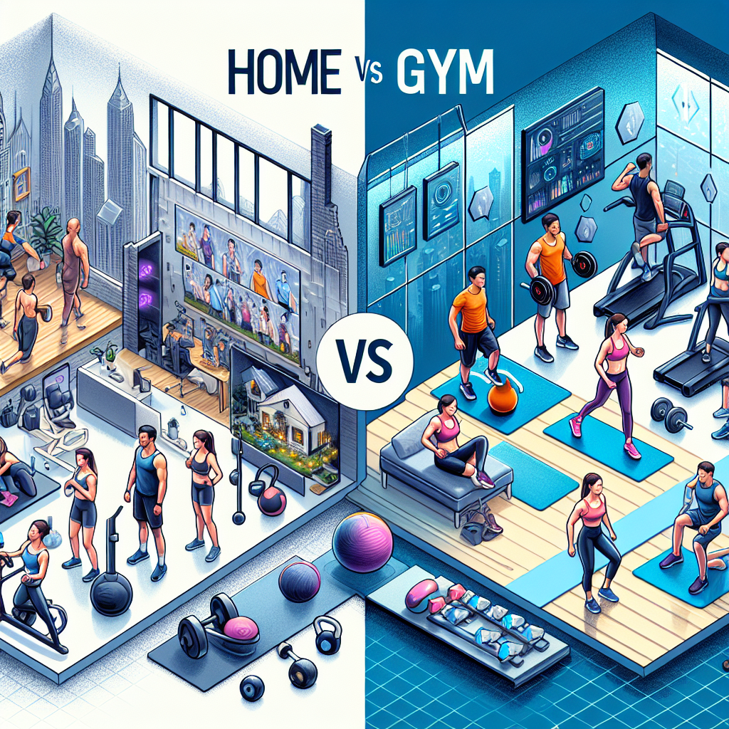 Fitness di Rumah vs Gym: Mana yang Lebih Efektif di Era Digital?
