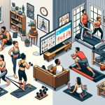 Fitness di Rumah vs Gym: Mana yang Lebih Efektif di Era Digital?