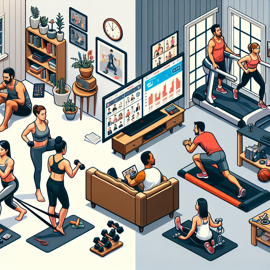 Fitness di Rumah vs Gym: Mana yang Lebih Efektif di Era Digital?